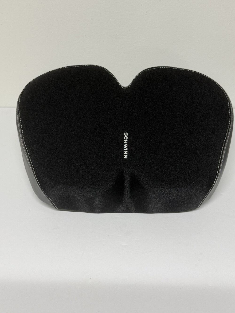 Schwinn Comfort Bike Seat Wide Padded Bicycle Saddle Cionlli Black Gray